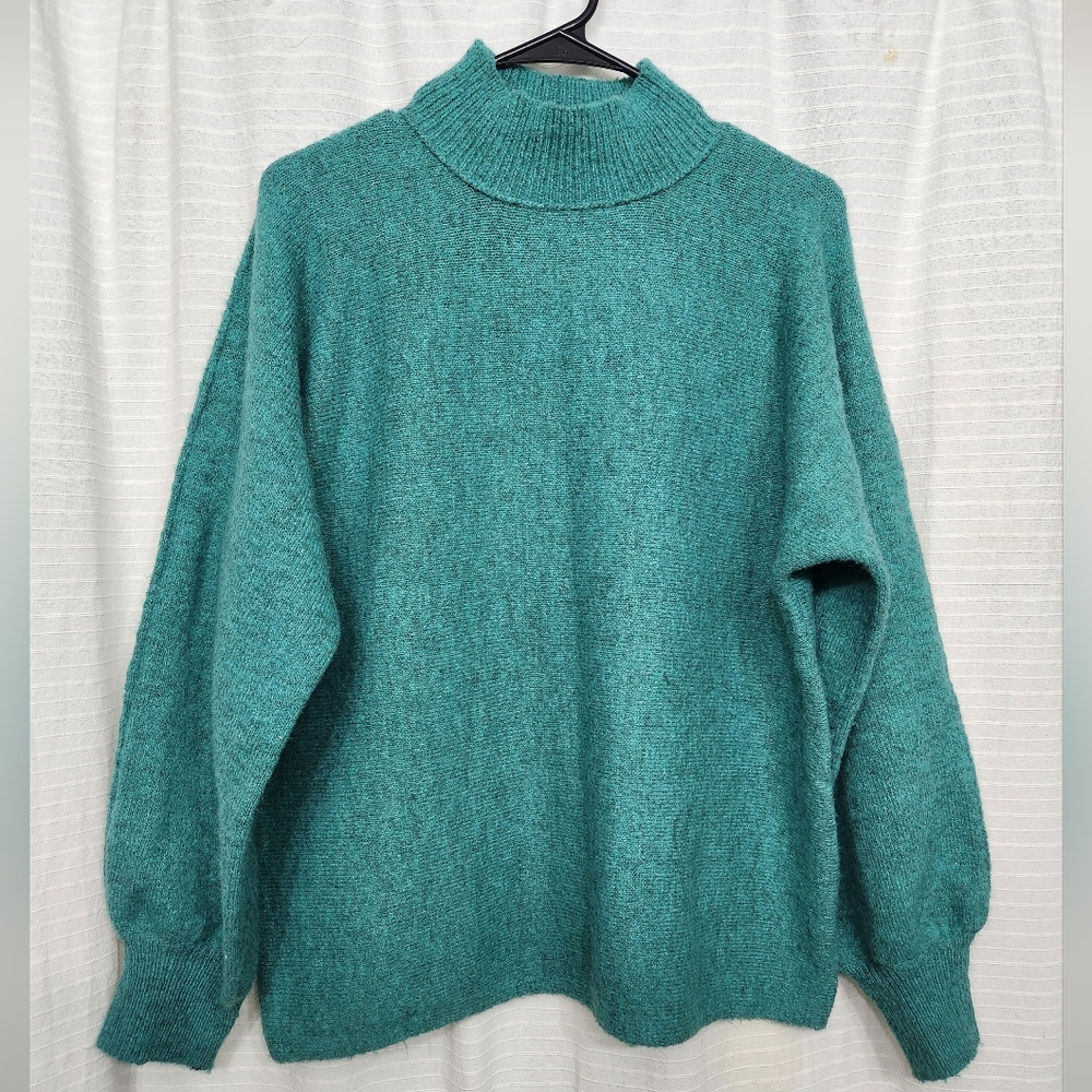 Teal sweater